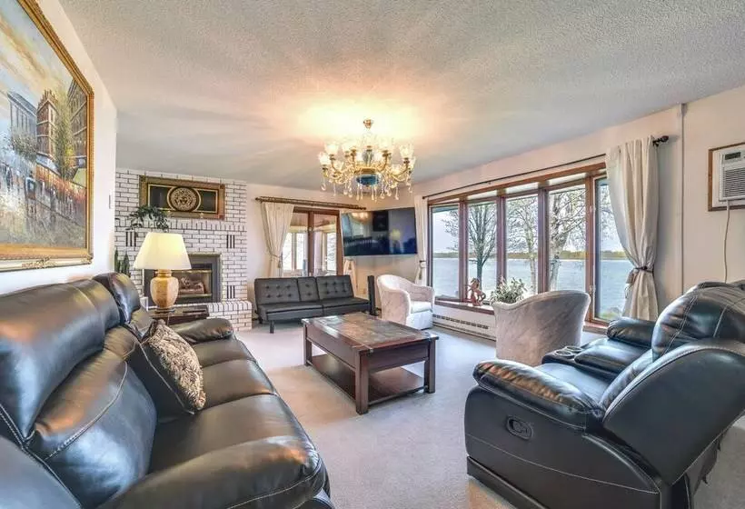 Riverfront Sault Ste Marie Home W/ Dock!