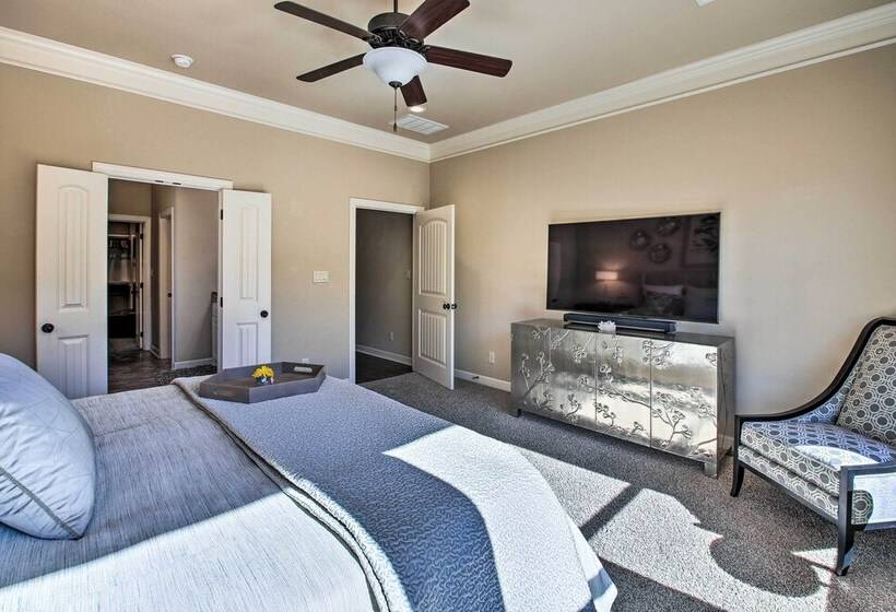 Hot Springs Village Home W/ Dock + Patio!