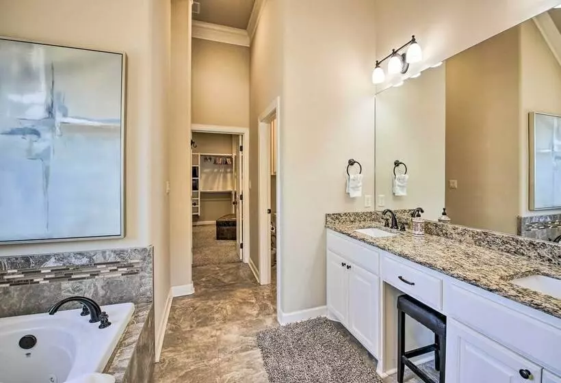 Hot Springs Village Home W/ Dock + Patio!