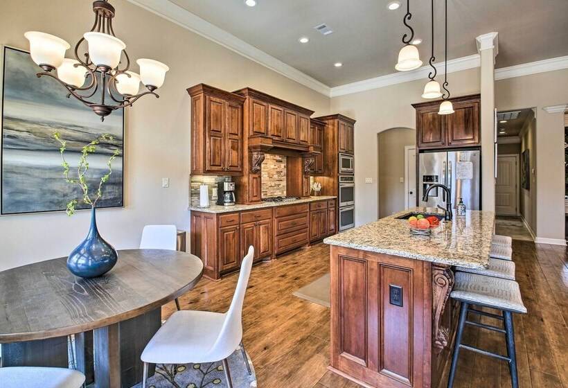 Hot Springs Village Home W/ Dock + Patio!