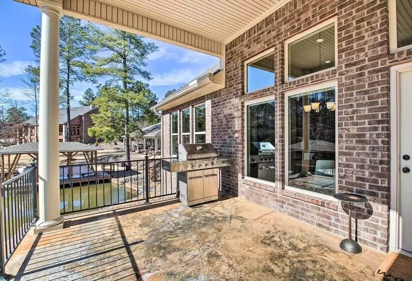 Hot Springs Village Home W/ Dock + Patio!