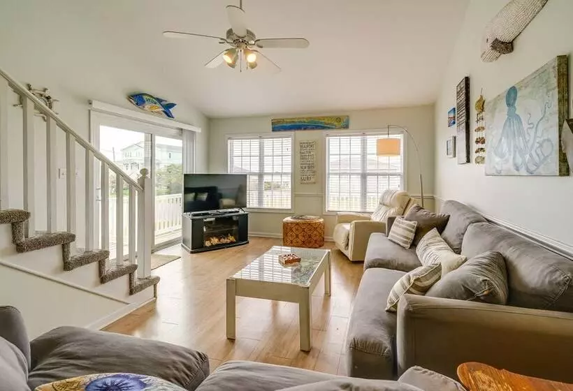 Topsail Beach Vacation Rental: Steps To Shore!