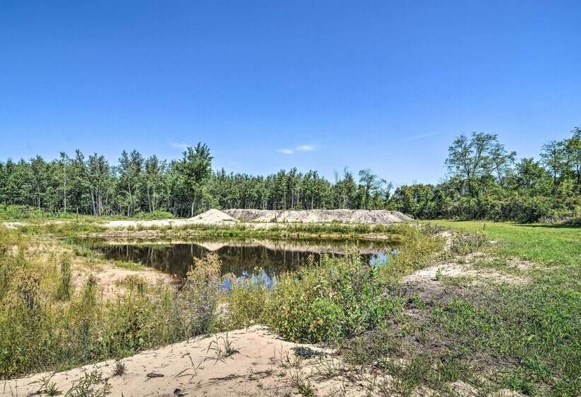 800 Acre Au Gres Oasis: 2 Ponds + Atv Trails!