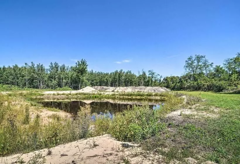 800 Acre Au Gres Oasis: 2 Ponds + Atv Trails!