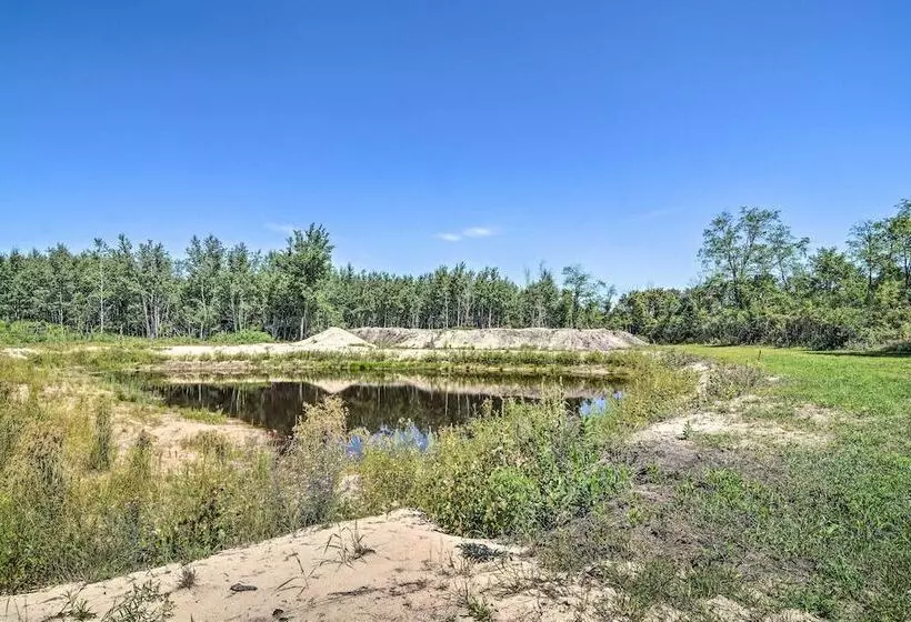 800 Acre Au Gres Oasis: 2 Ponds + Atv Trails!