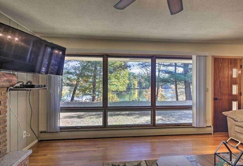 Eagle River Waterfront Home W/ Dock & Fire Pit!