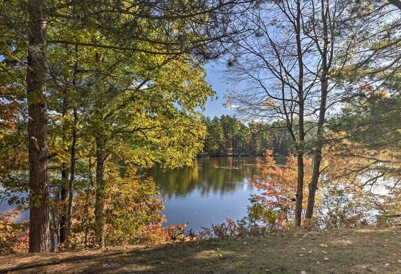 Eagle River Waterfront Home W/ Dock & Fire Pit!