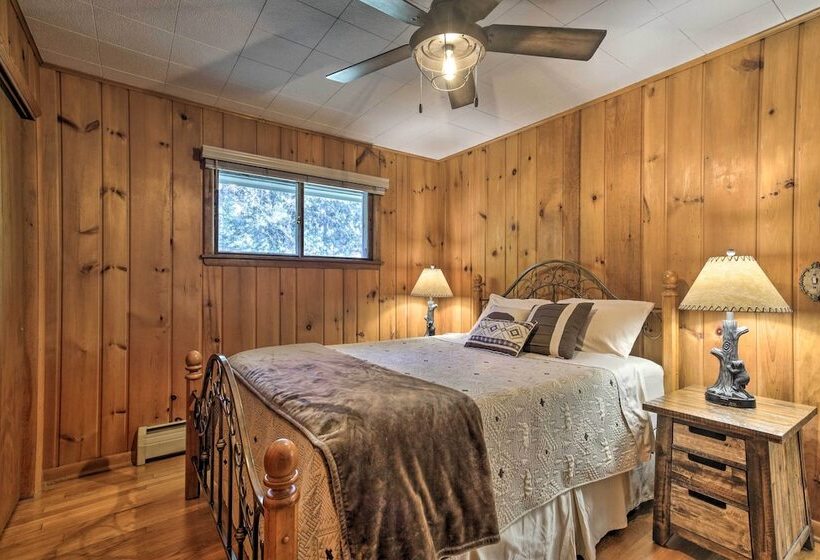 Eagle River Waterfront Home W/ Dock & Fire Pit!