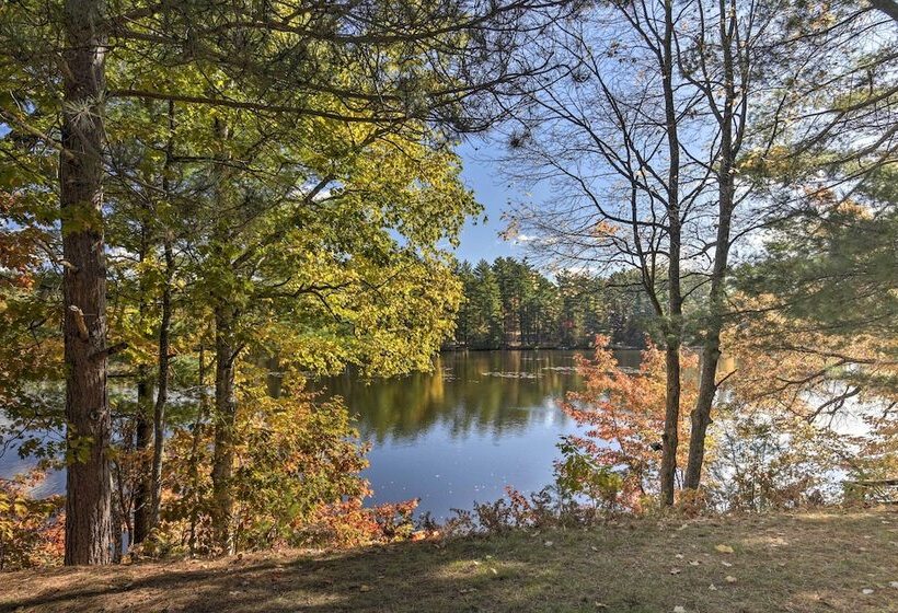 Eagle River Waterfront Home W/ Dock & Fire Pit!