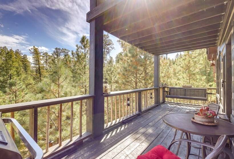 Jemez Springs Cabin W/ Stunning Mtn Views!