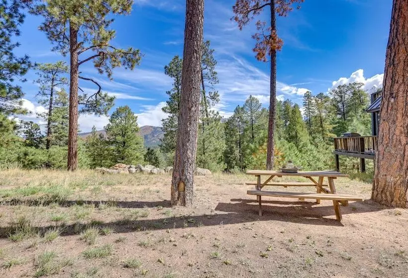Jemez Springs Cabin W/ Stunning Mtn Views!