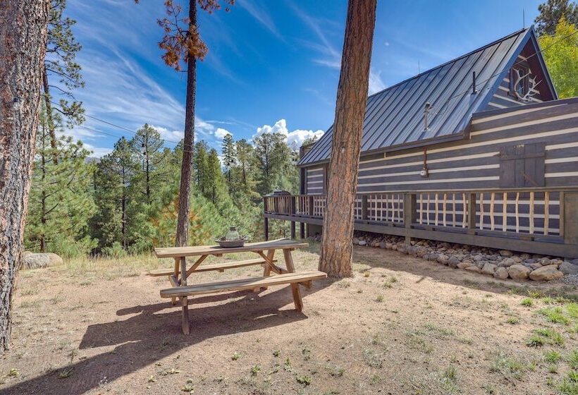 Jemez Springs Cabin W/ Stunning Mtn Views!