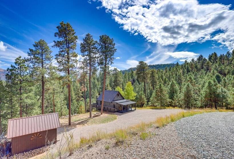 Jemez Springs Cabin W/ Stunning Mtn Views!