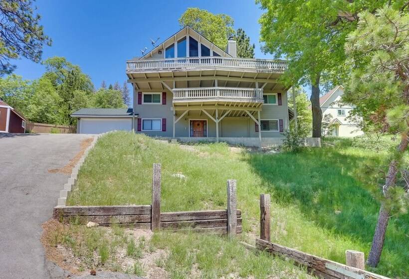 Lake Arrowhead Vacation Home W/ Decks & Grill!