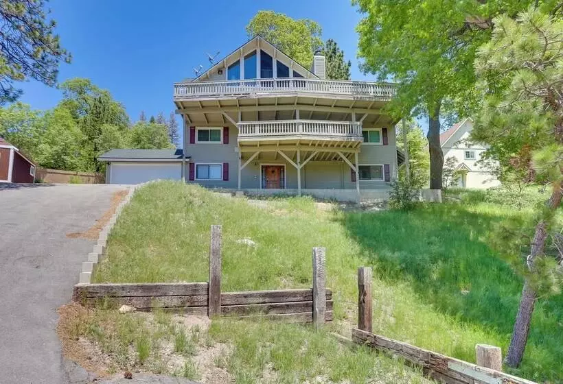 Lake Arrowhead Vacation Home W/ Decks & Grill!