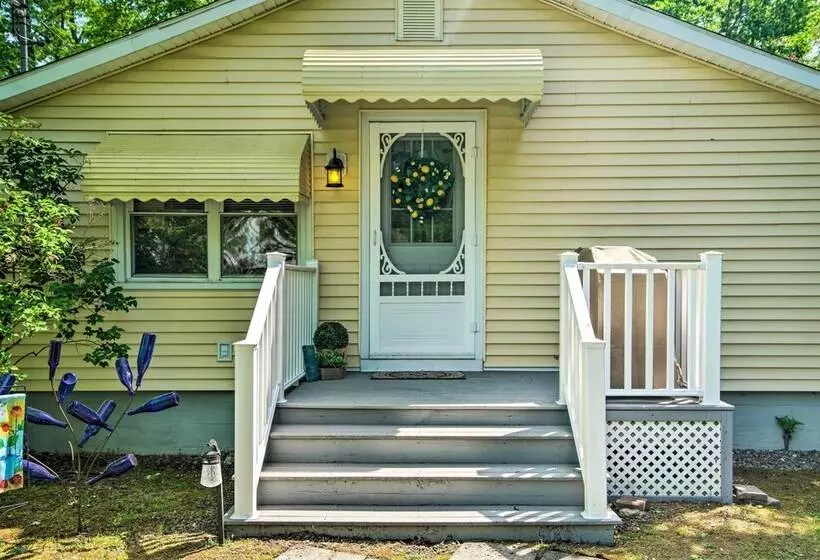 Lakefront Mayville Cottage W/ Dock & Grill!