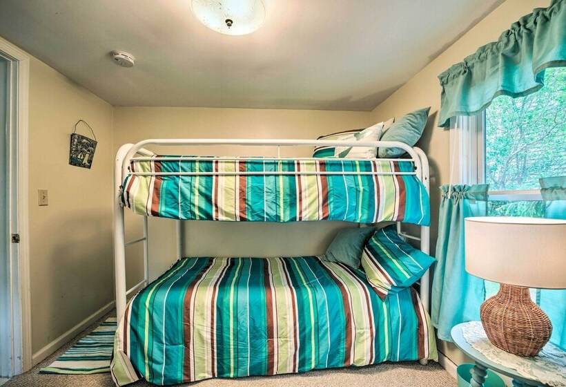 Lakefront Mayville Cottage W/ Dock & Grill!