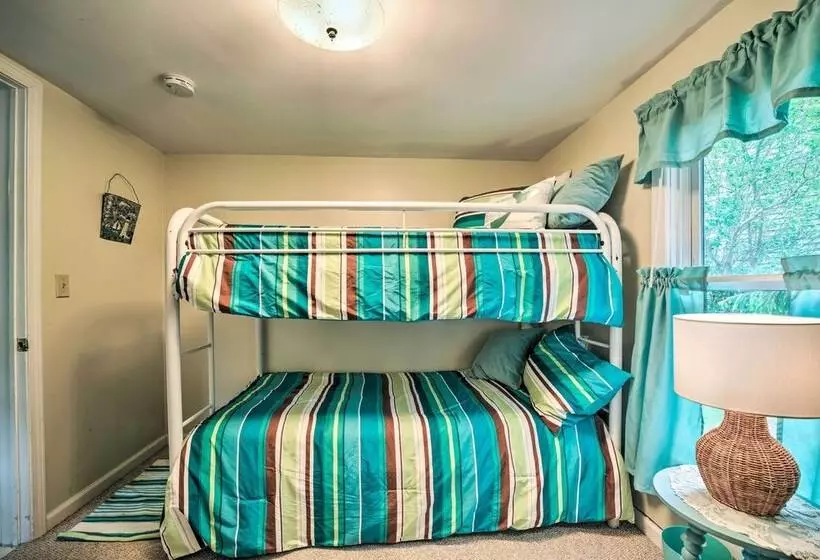 Lakefront Mayville Cottage W/ Dock & Grill!