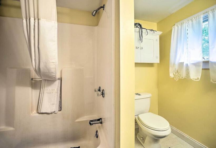 Lakefront Mayville Cottage W/ Dock & Grill!