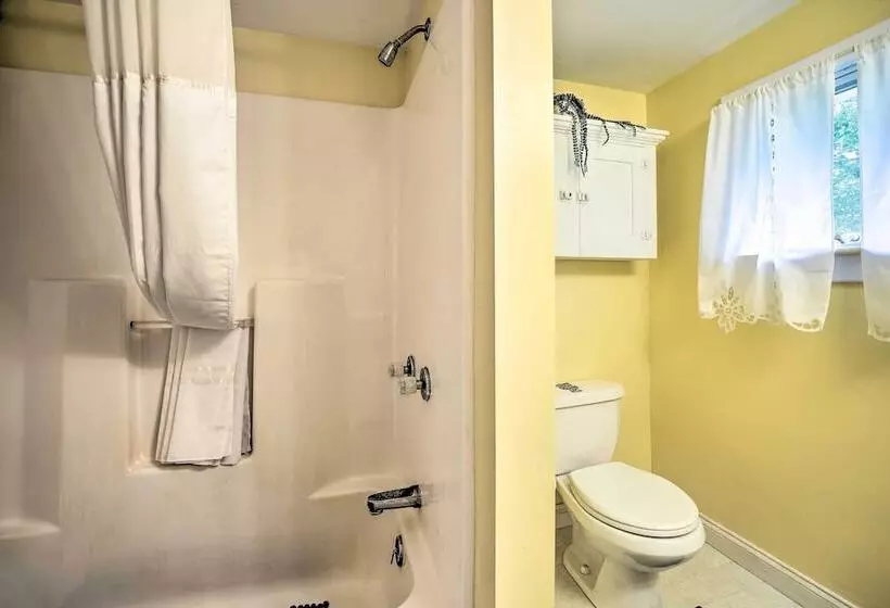 Lakefront Mayville Cottage W/ Dock & Grill!