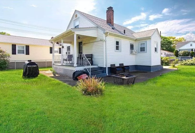 Pet Friendly Cranston Home W/ Fire Pit & Bbq!