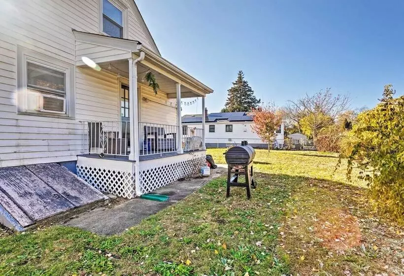 Pet Friendly Cranston Home W/ Fire Pit & Bbq!