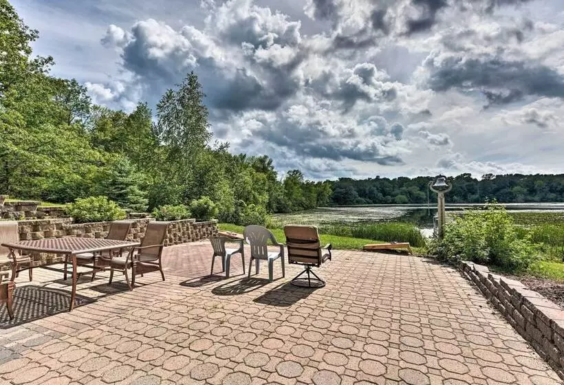 Private Lakefront Retreat W/ Hot Tub, Deck & Views