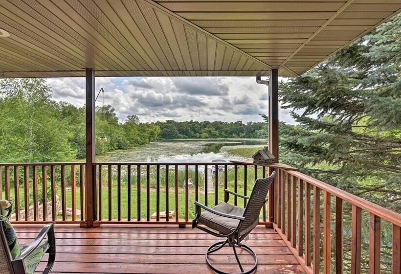 Private Lakefront Retreat W/ Hot Tub, Deck & Views