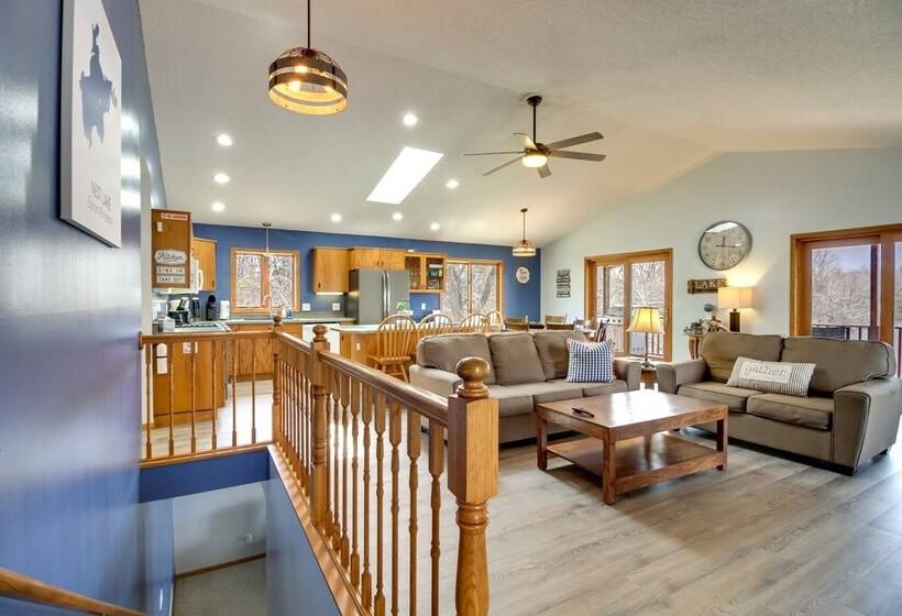 Private Lakefront Retreat W/ Hot Tub, Deck & Views