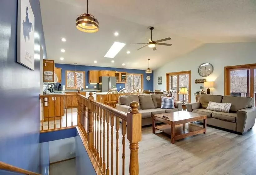 Private Lakefront Retreat W/ Hot Tub, Deck & Views