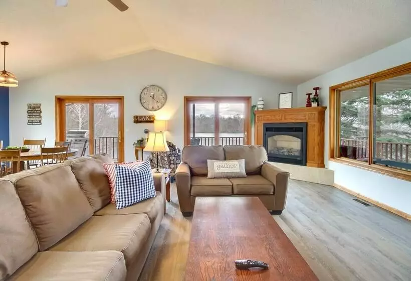 Private Lakefront Retreat W/ Hot Tub, Deck & Views