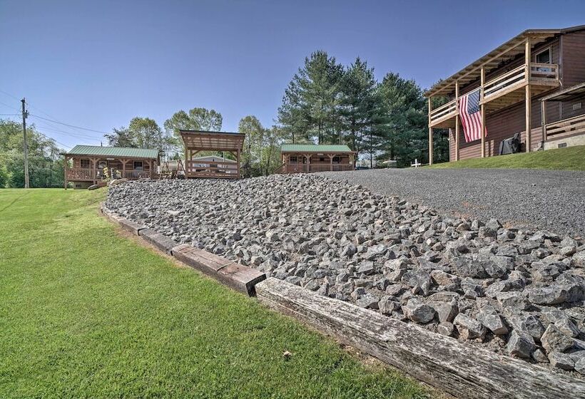 Rivers View Cherokee Lake Cabin W/ Fire Pit!