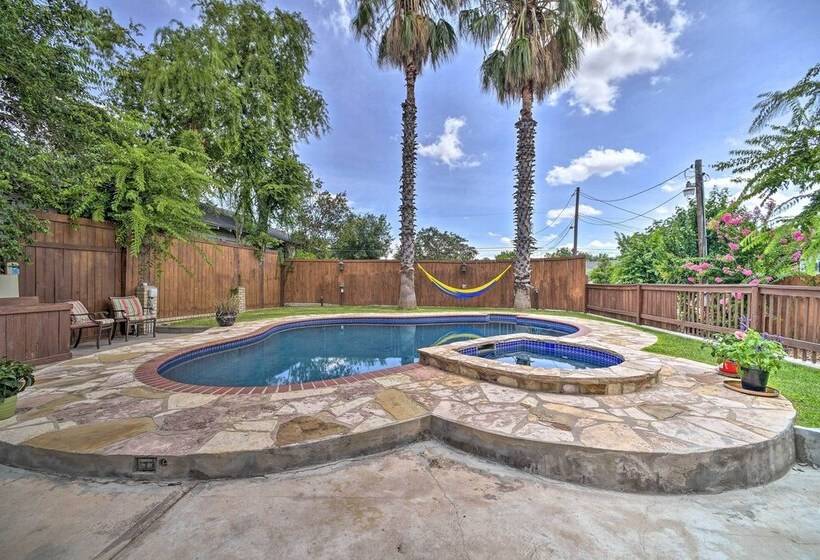 San Antonio House W/private Pool, Spa & Grill