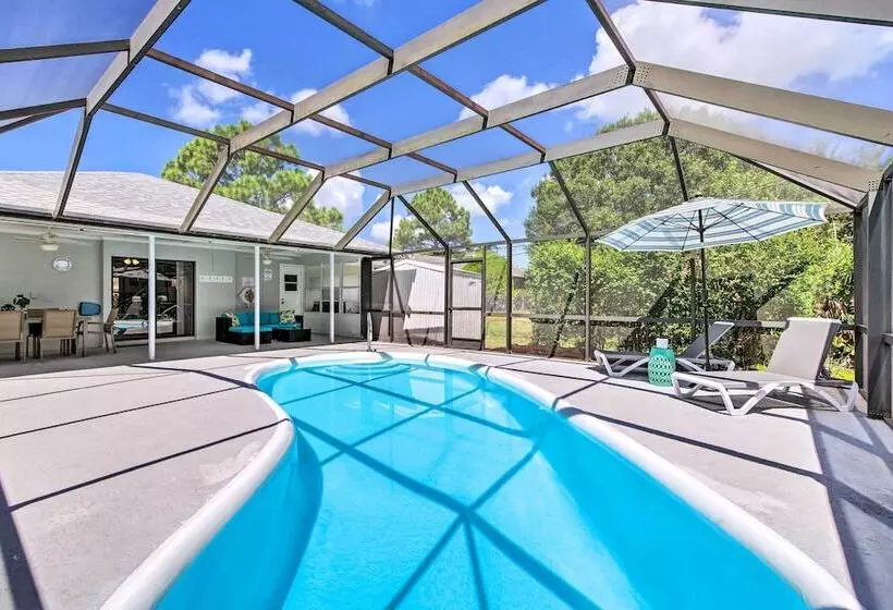 Bright Sebastian Home W/ Pool ~ 7 Mi To Beach!