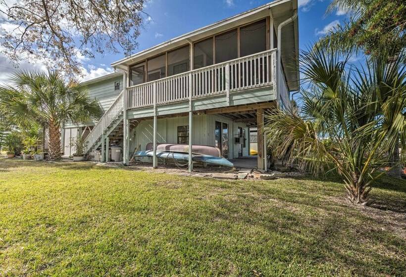 Serene Hudson Home On Canal W/ Direct Gulf Access