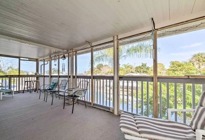 Serene Hudson Home On Canal W/ Direct Gulf Access