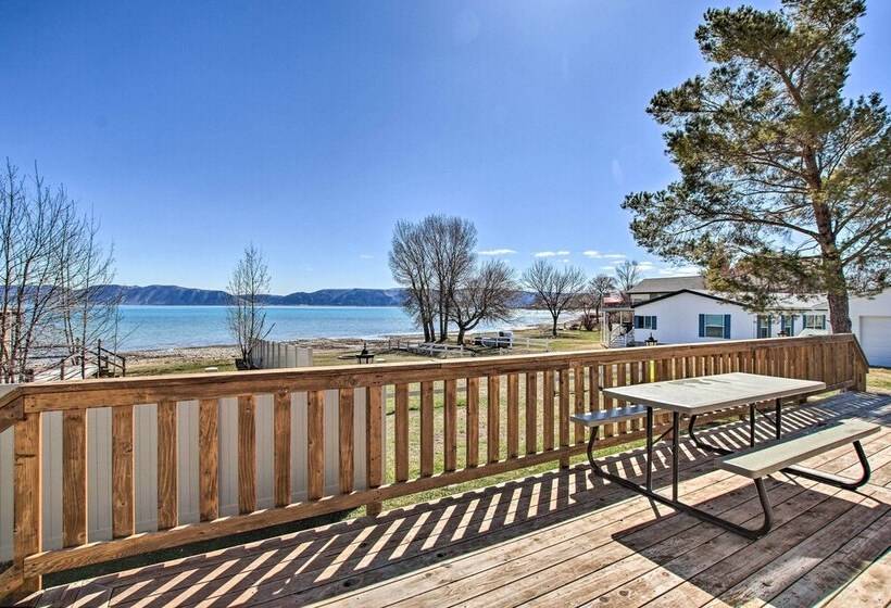 Spacious Family Home W/ Kayak + Deck On Bear Lake!