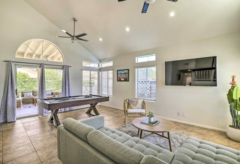Home W/ Private Pool & Game Room In Indio!