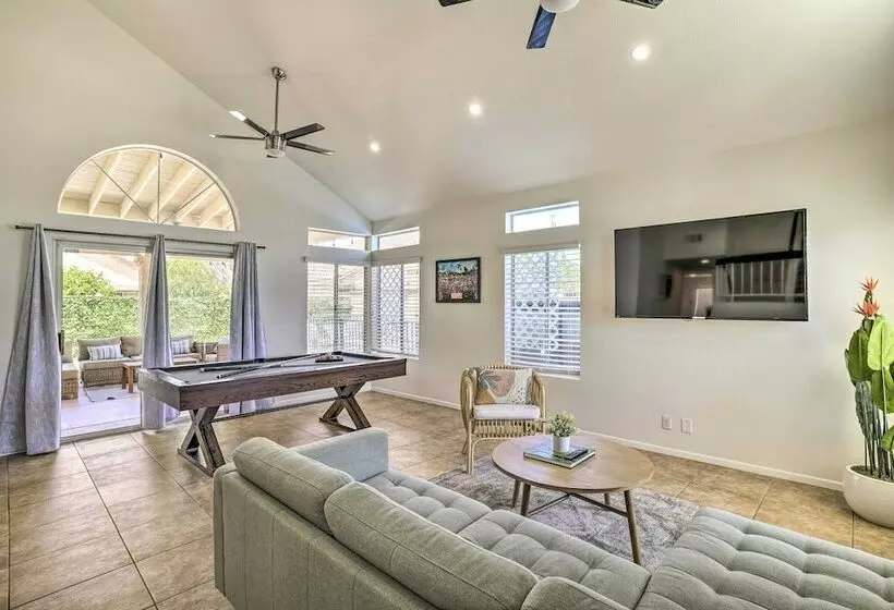 Home W/ Private Pool & Game Room In Indio!