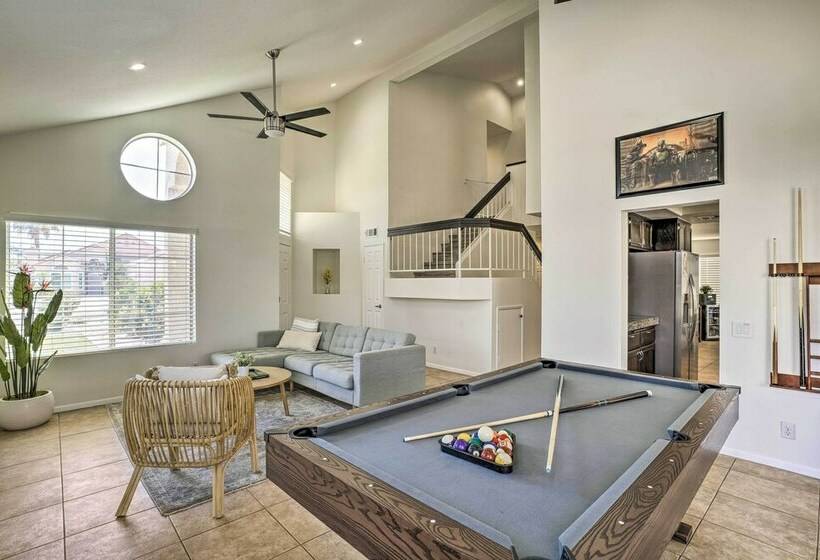 Home W/ Private Pool & Game Room In Indio!