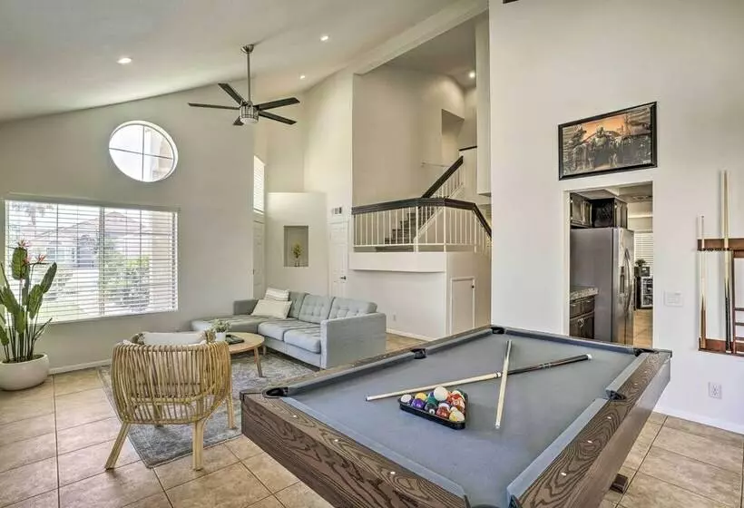 Home W/ Private Pool & Game Room In Indio!