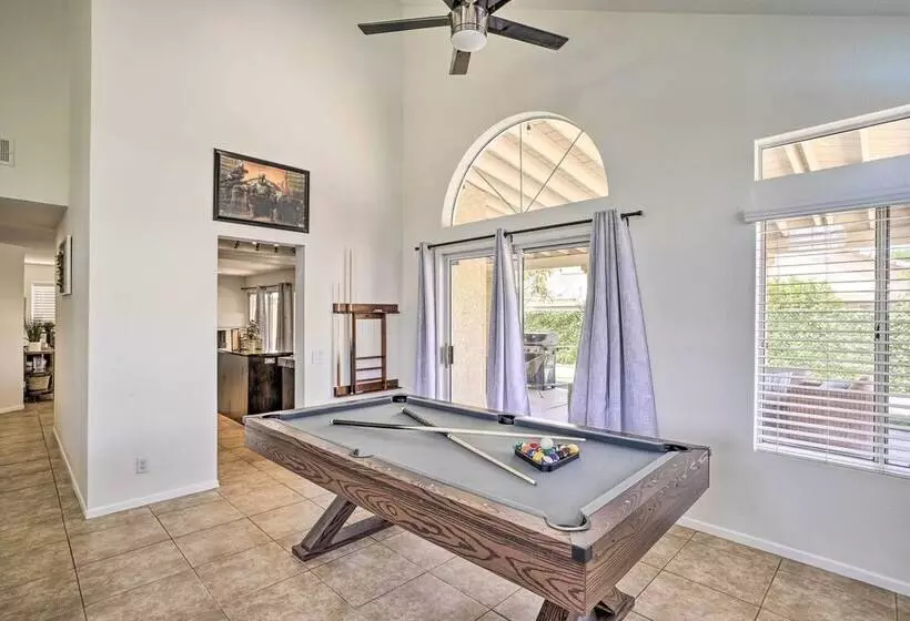 Home W/ Private Pool & Game Room In Indio!