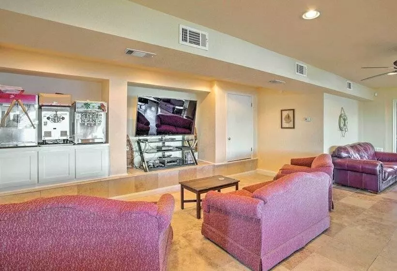 Dock & Fire Pit: Waterfront Cedar Creek Lake Home