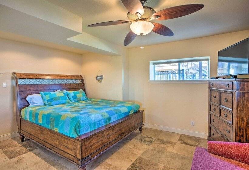 Dock & Fire Pit: Waterfront Cedar Creek Lake Home