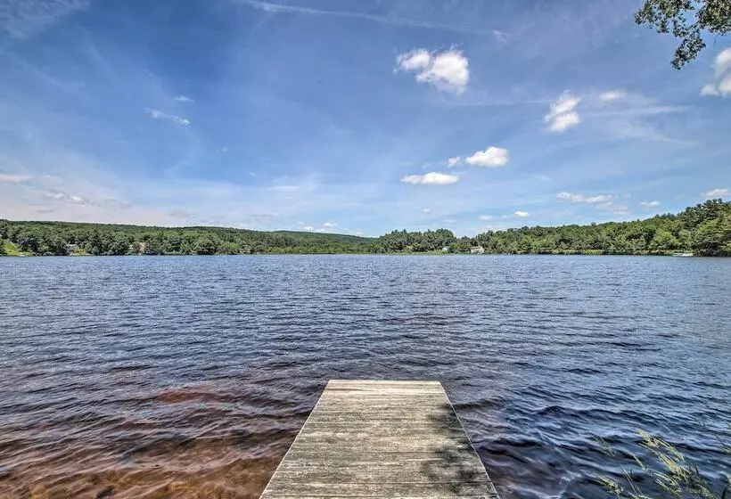 Waterfront New England House On Wickaboag Lake!