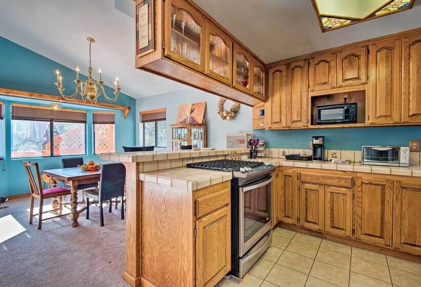 Woodland Family Escape W/ Deck In San Emigdio Mtns