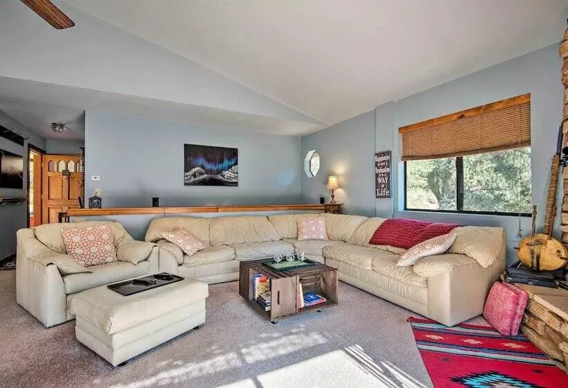 Woodland Family Escape W/ Deck In San Emigdio Mtns