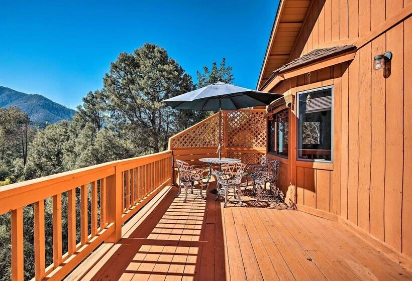 Woodland Family Escape W/ Deck In San Emigdio Mtns