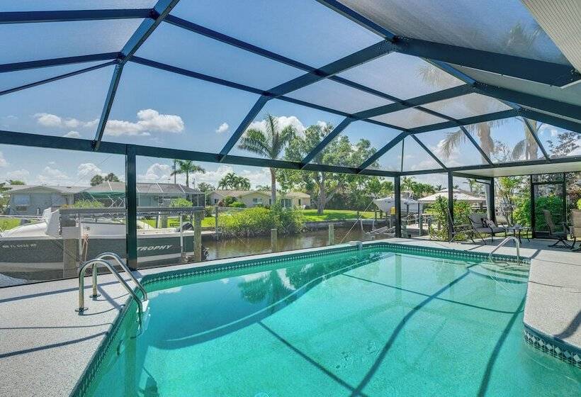 Canalfront Home W/ Dock & Pool: 5 Mi To Ft Myers!