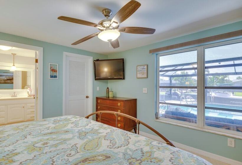 Canalfront Home W/ Dock & Pool: 5 Mi To Ft Myers!